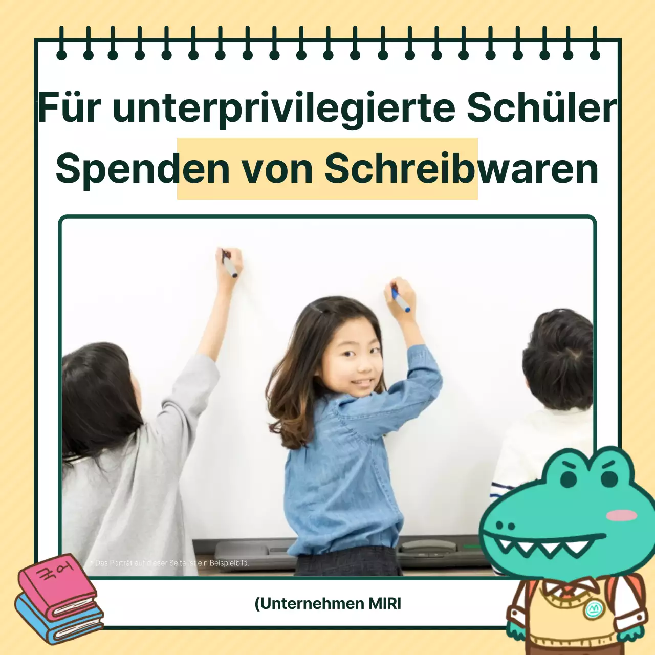 Förderung einer kitschigen Übergabezeremonie für gelbe und mintfarbene Spenden