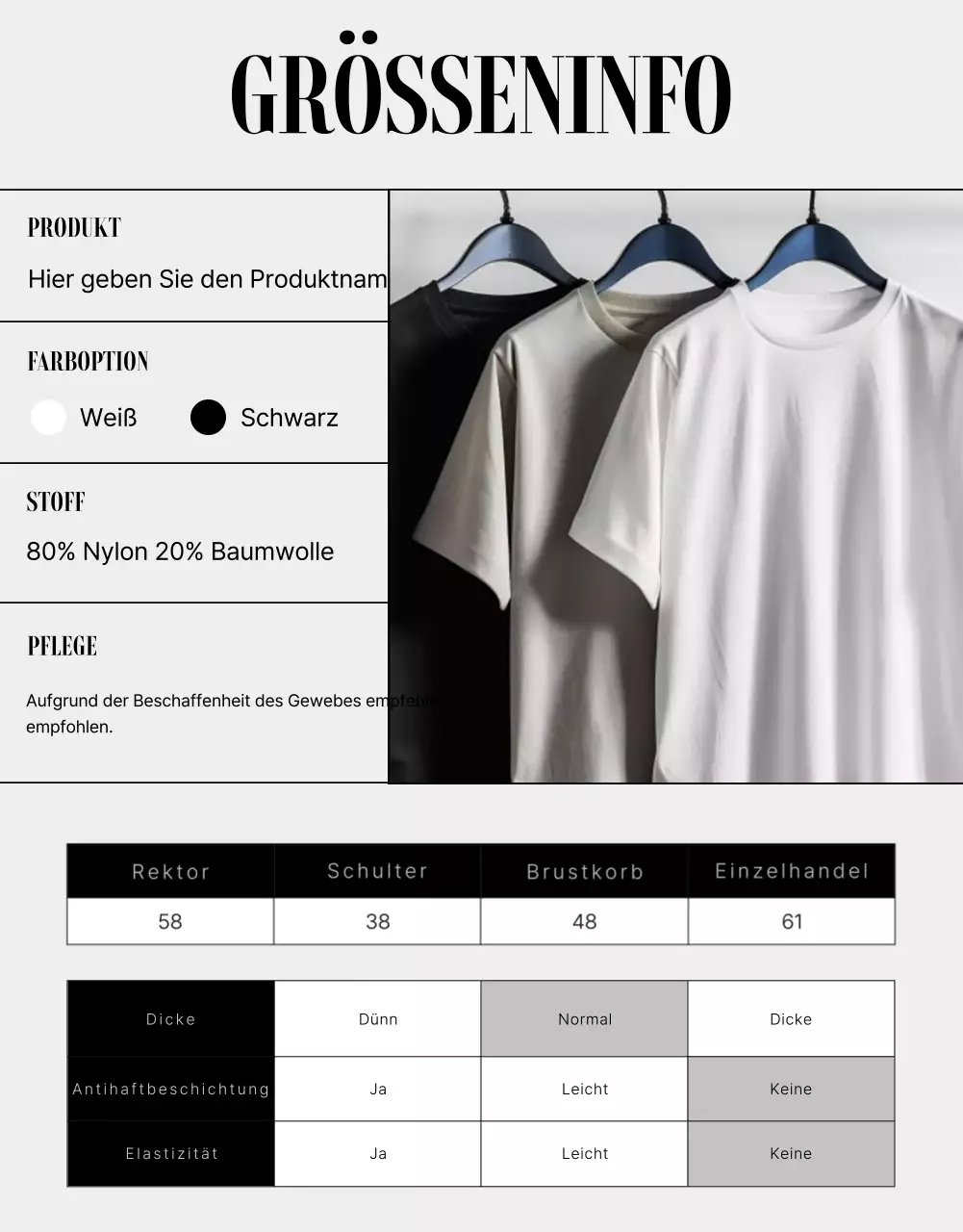 Fördern Sie moderne Mode in Grau und Schwarz