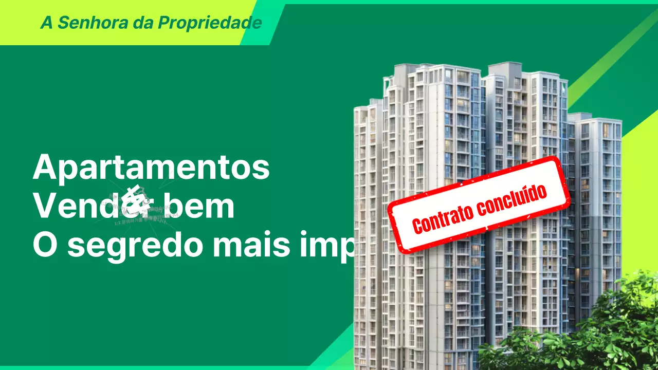 Conselhos para comprar e vender um apartamento simples em tons de verde