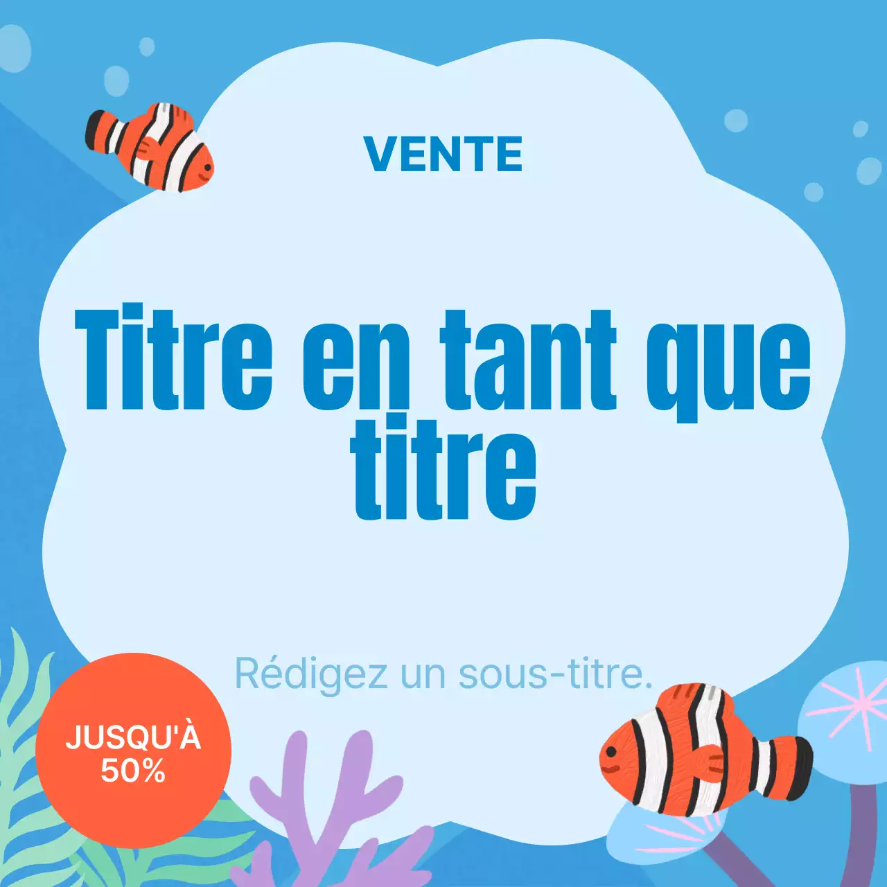 Des vibrations estivales en bleu et vert MainTitle