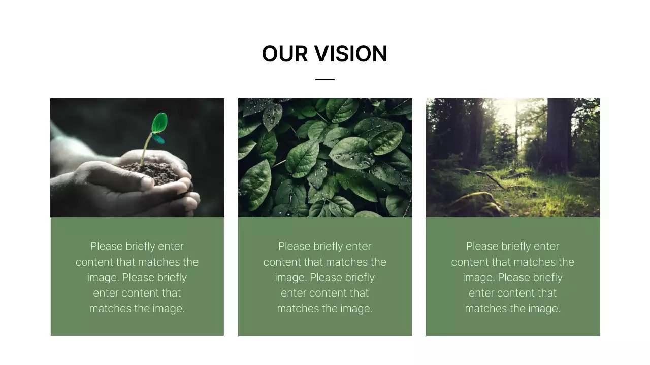 Green Modern Plant Presentation