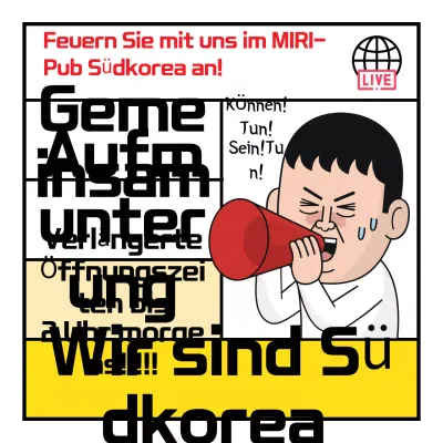Förderung von Veranstaltungen zum Geschmack von weißen und gelben Flaschen