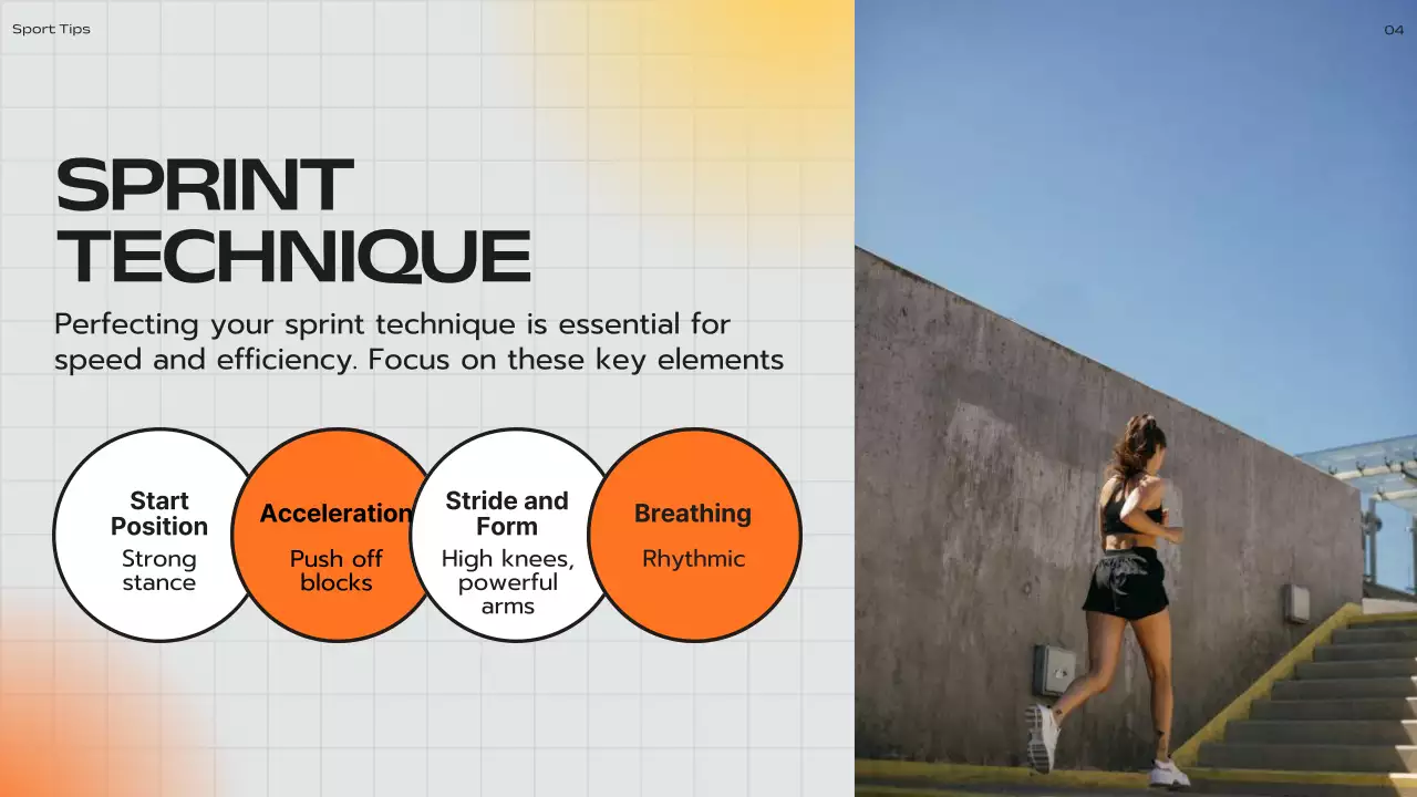 Orange Modern Sprint Guide Presentation