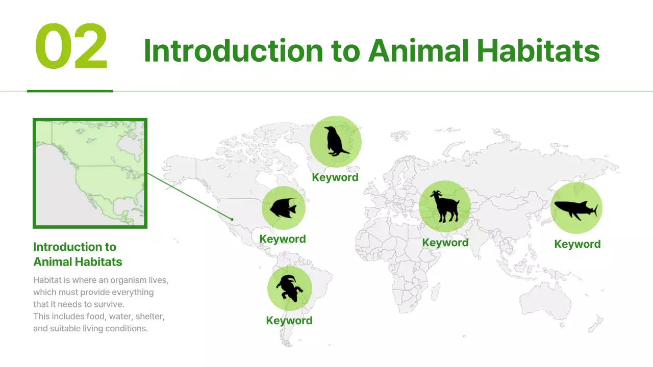 Green Nature Animal Guide Presentation