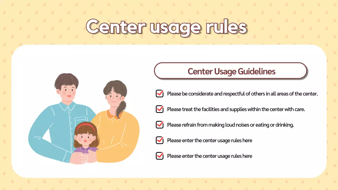 Beige Traditional Family Guide Presentation