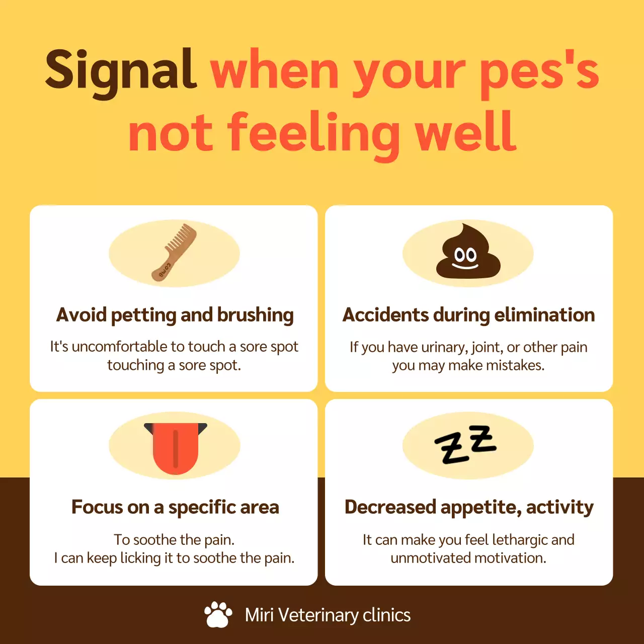 Yellow Minimal Pet Guide Instagram Carousel