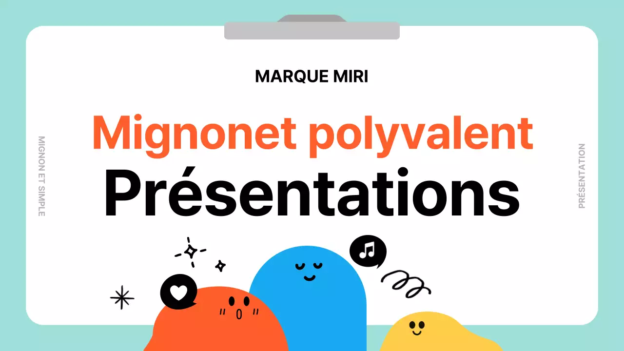 Un guide simple et mignon en bleu clair et blanc