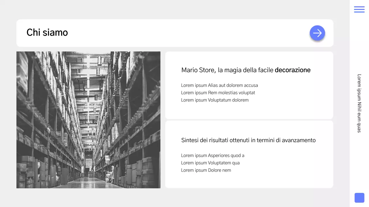 Un semplice primer per la strategia del marchio in blu e grigio