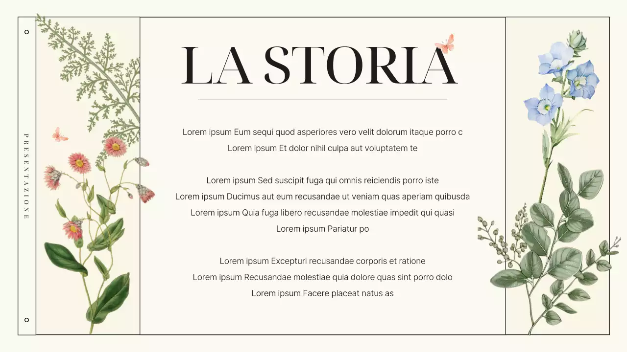 Un'introduzione al marchio Botanic Flowers, avorio e di lusso