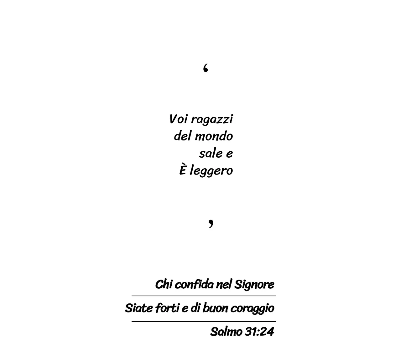Promuovete la vostra chiesa con un testo biblico dall'aspetto pulito