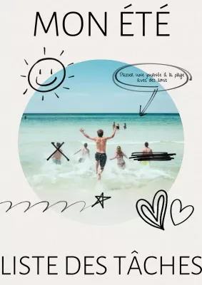 Un billet de vacances à la menthe