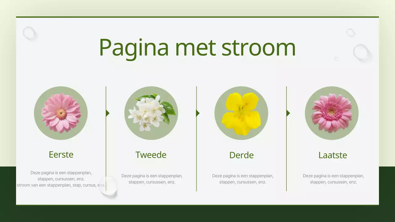 Een gids voor mooie bloemenachtergronden in groen en geel