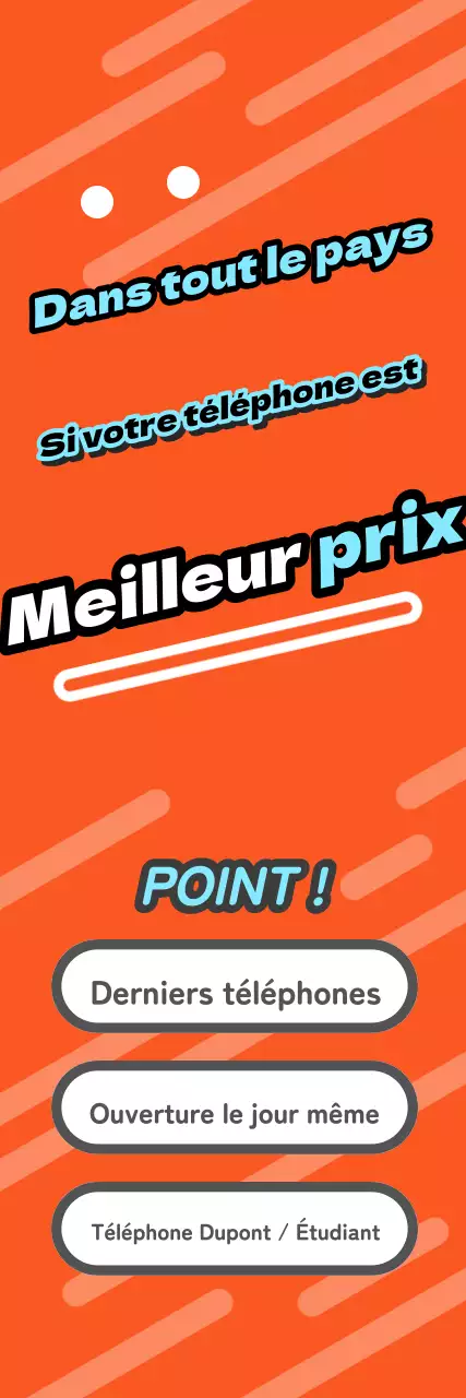 Promouvoir un événement kitsch de téléphonie mobile orange