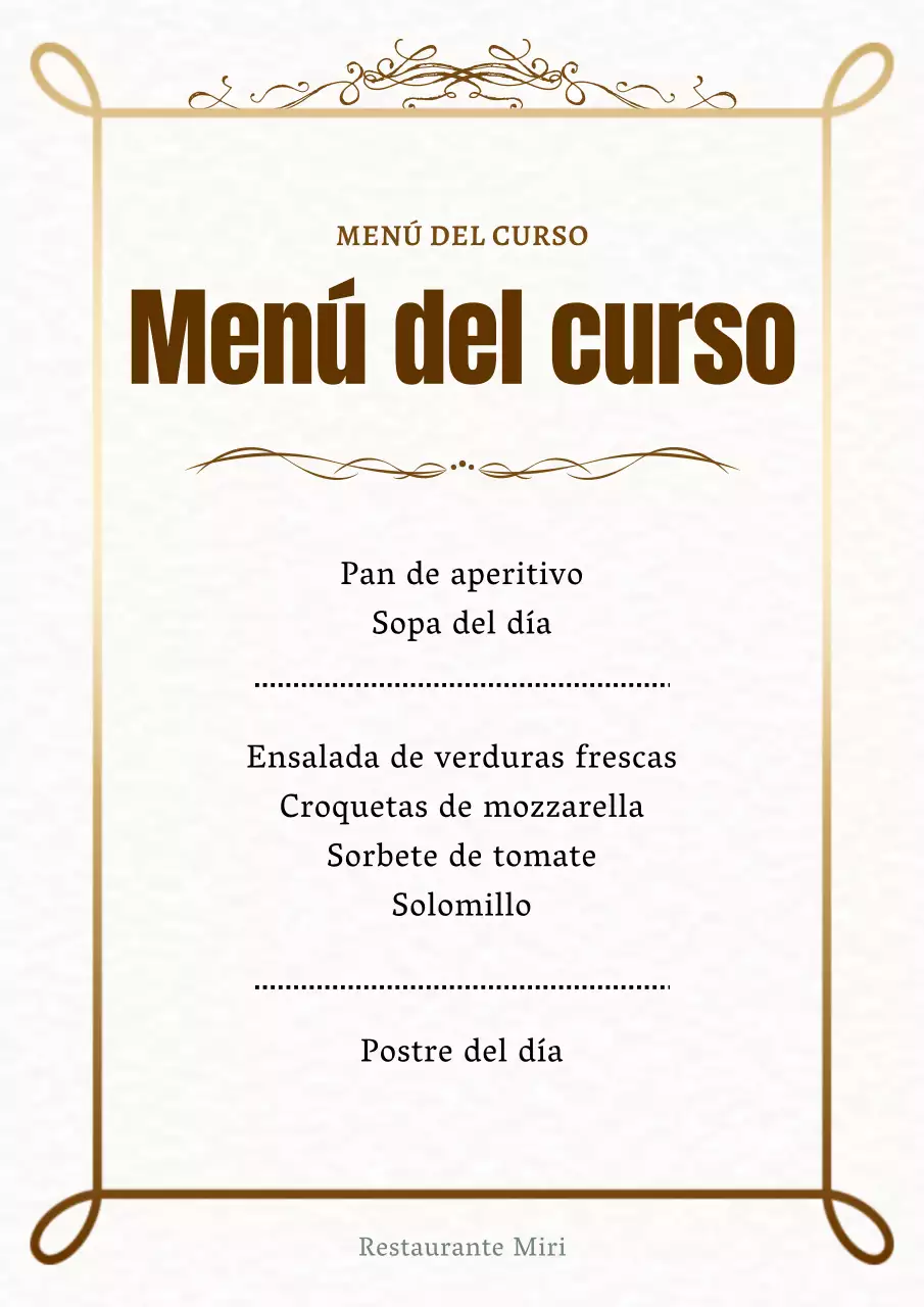 Una colección de modernos paneles de menú de restaurante en azul claro