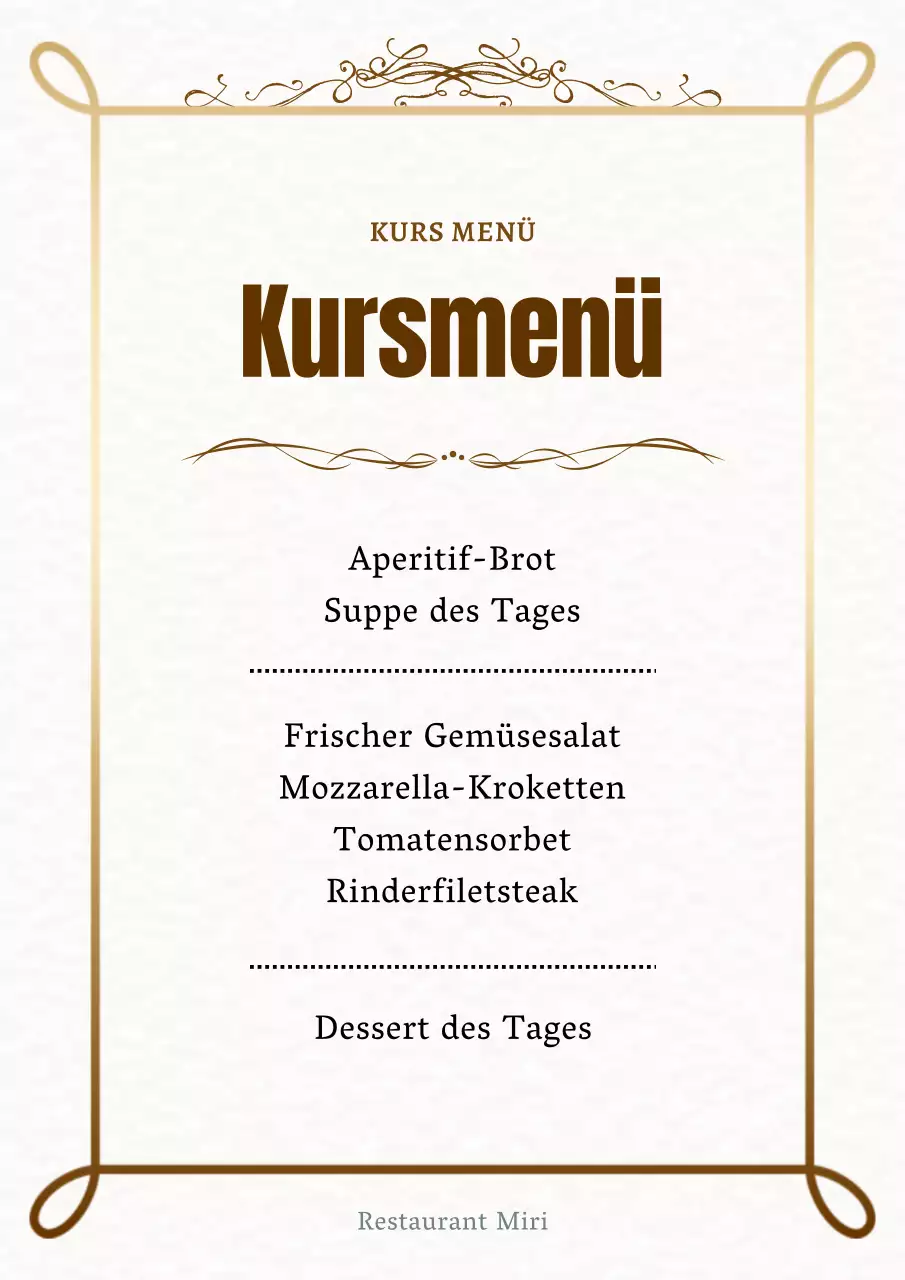 Eine Sammlung von trendigen Restaurant-Menü-Tafeln in Hellblau