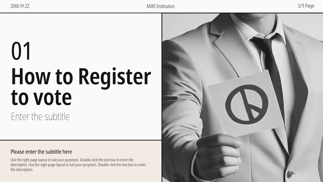 Black Professional Election Guide Presentation