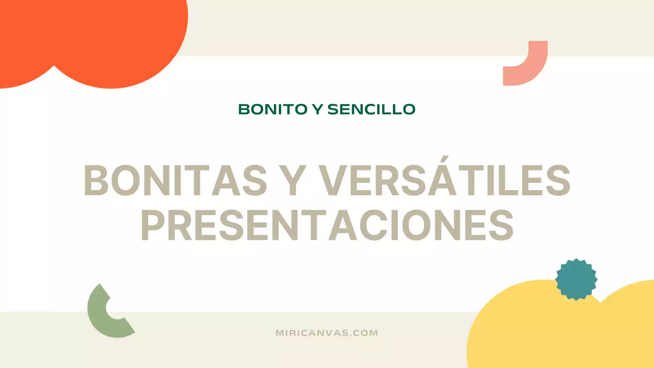 Presentación kitsch por defecto en naranja y amarillo