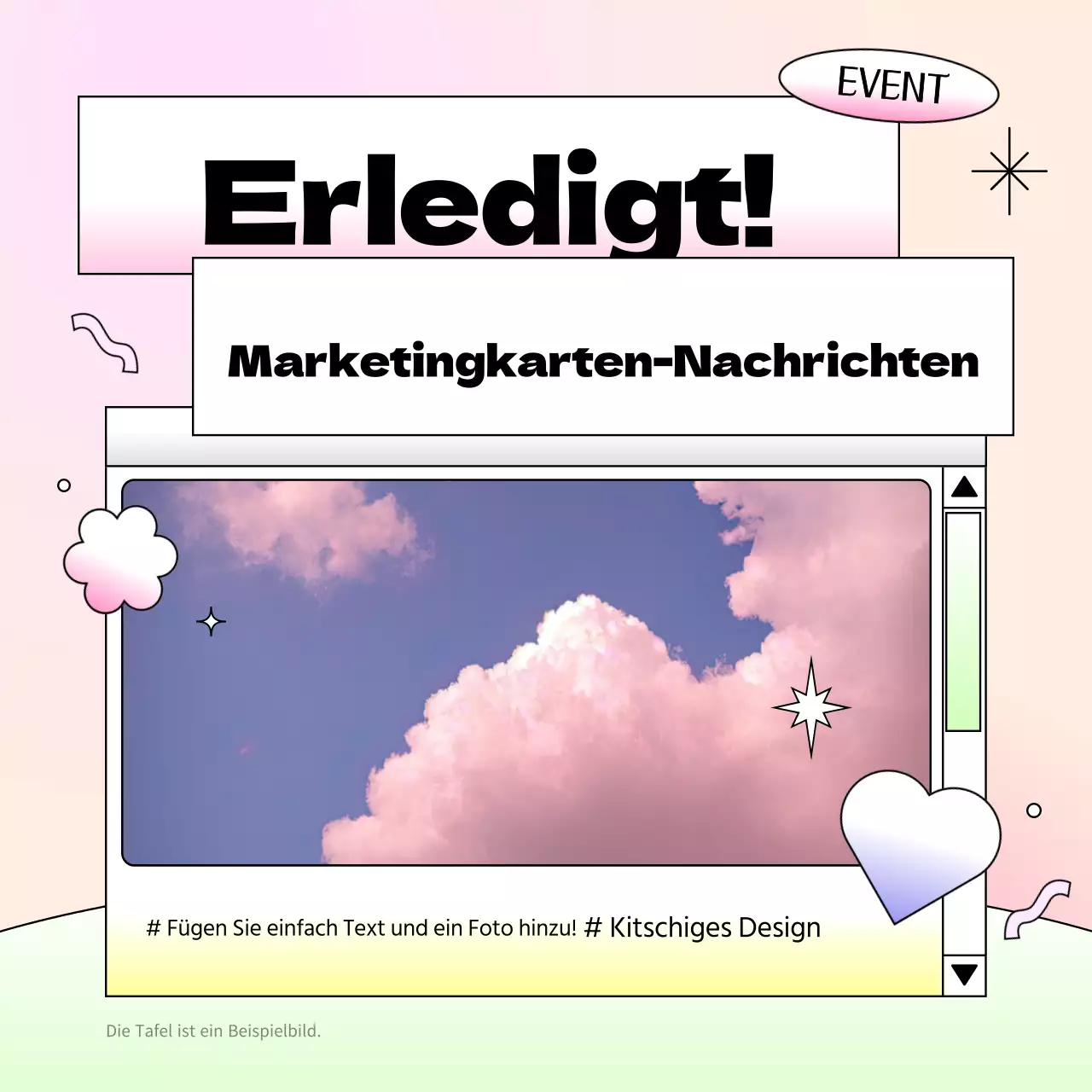 Werben Sie für Ihre Marke in Rosa