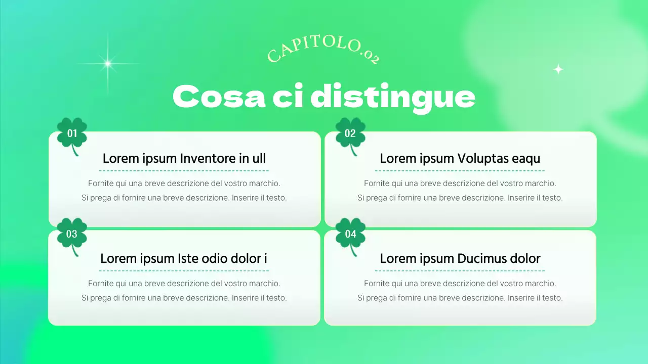 Uno slip kitsch del marchio del trifoglio in color chartreuse