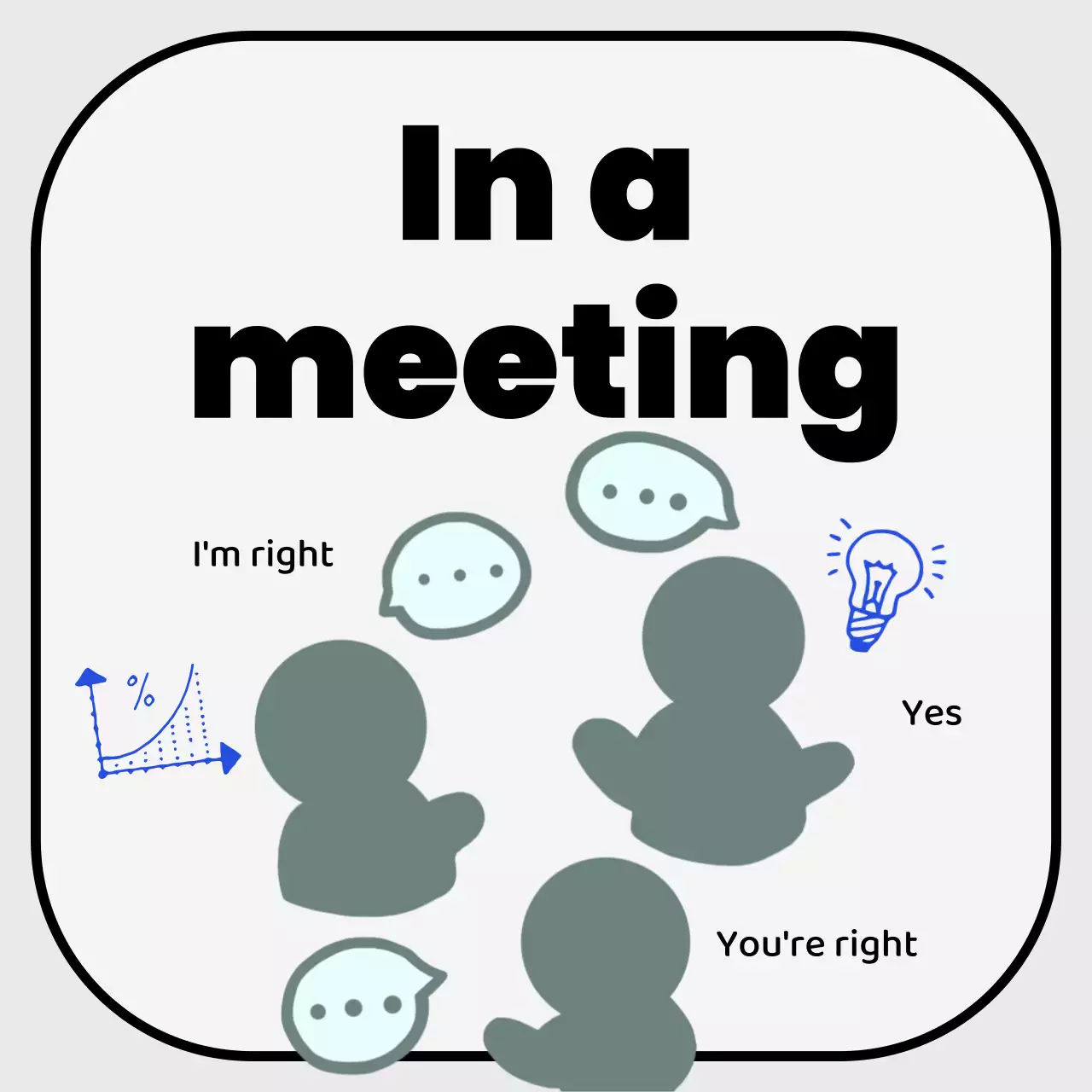 A collection of yellow, minimalist messenger profile photos