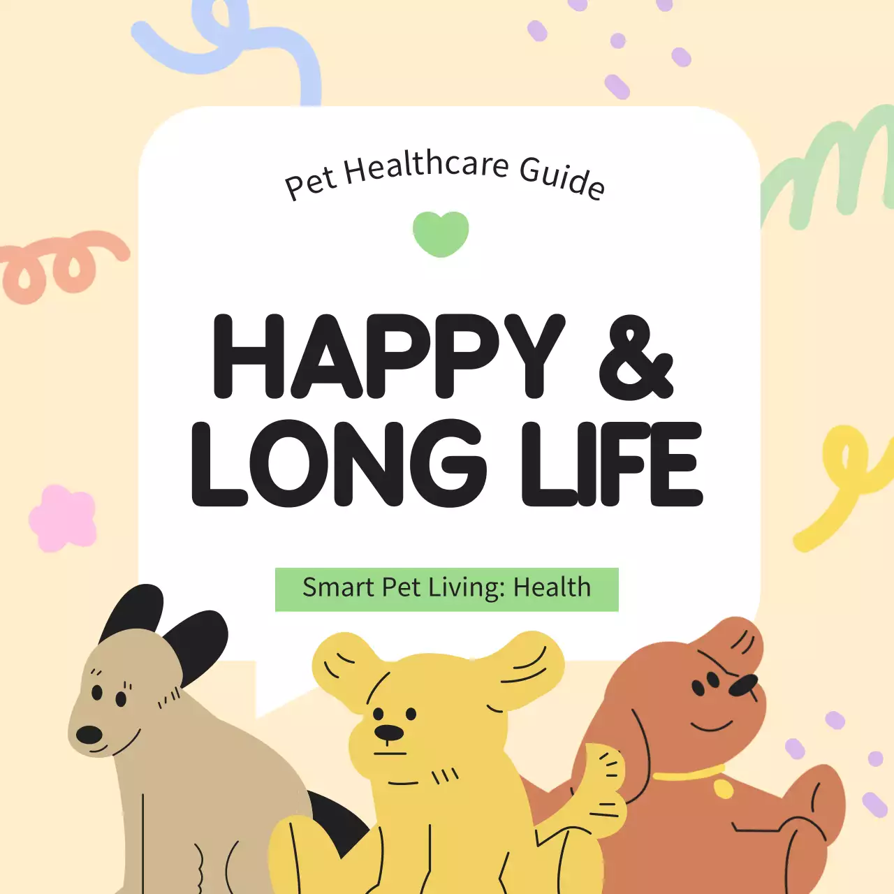 Beige Playful Pet Guide Instagram Carousel