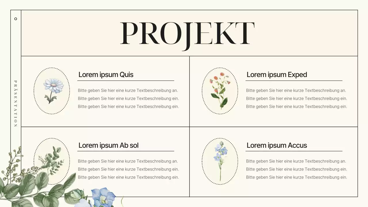 Eine Einführung in die elfenbeinfarbene, luxuriöse Marke Botanic Flowers