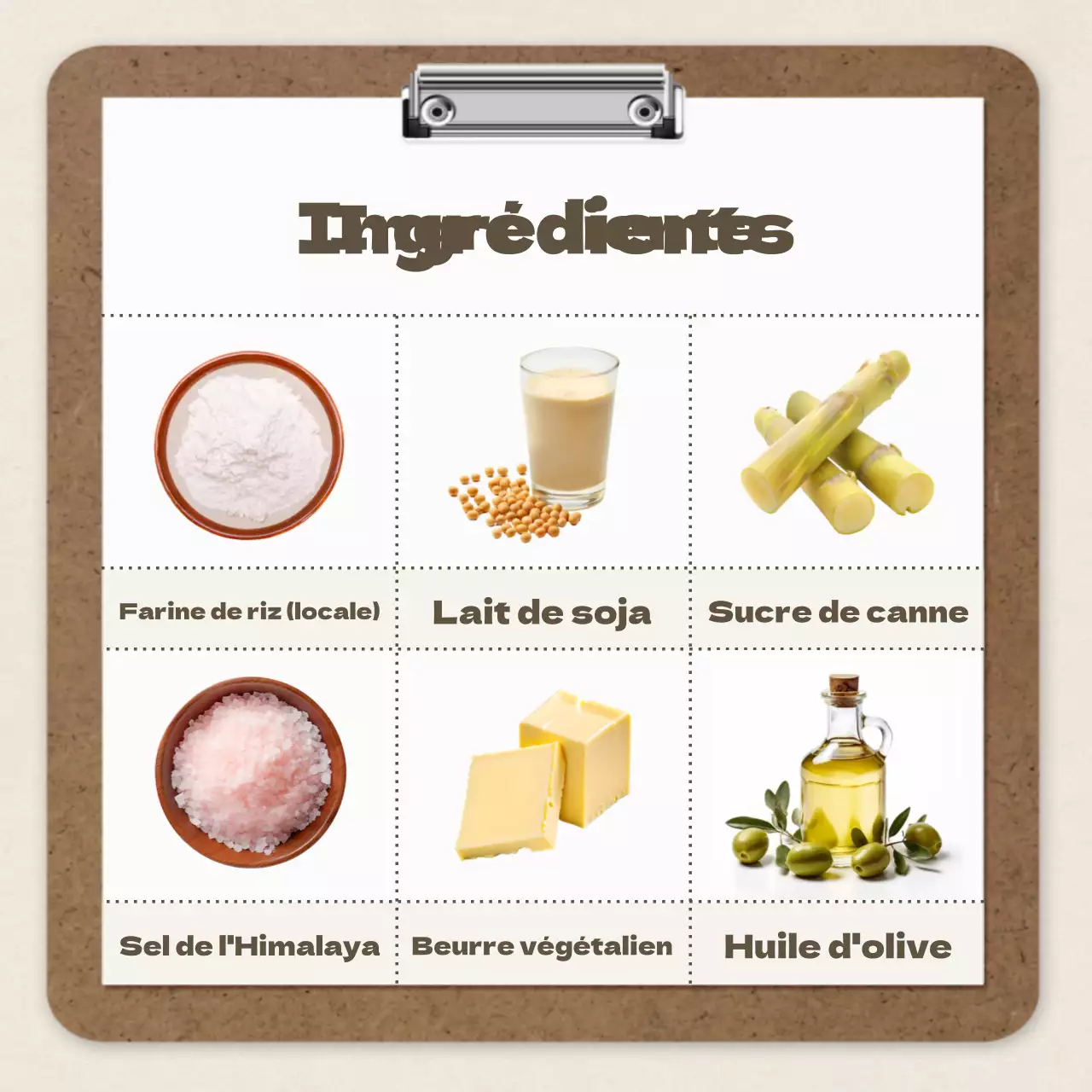 Recette du cours d'un jour de pâtisserie Brown and Vintage