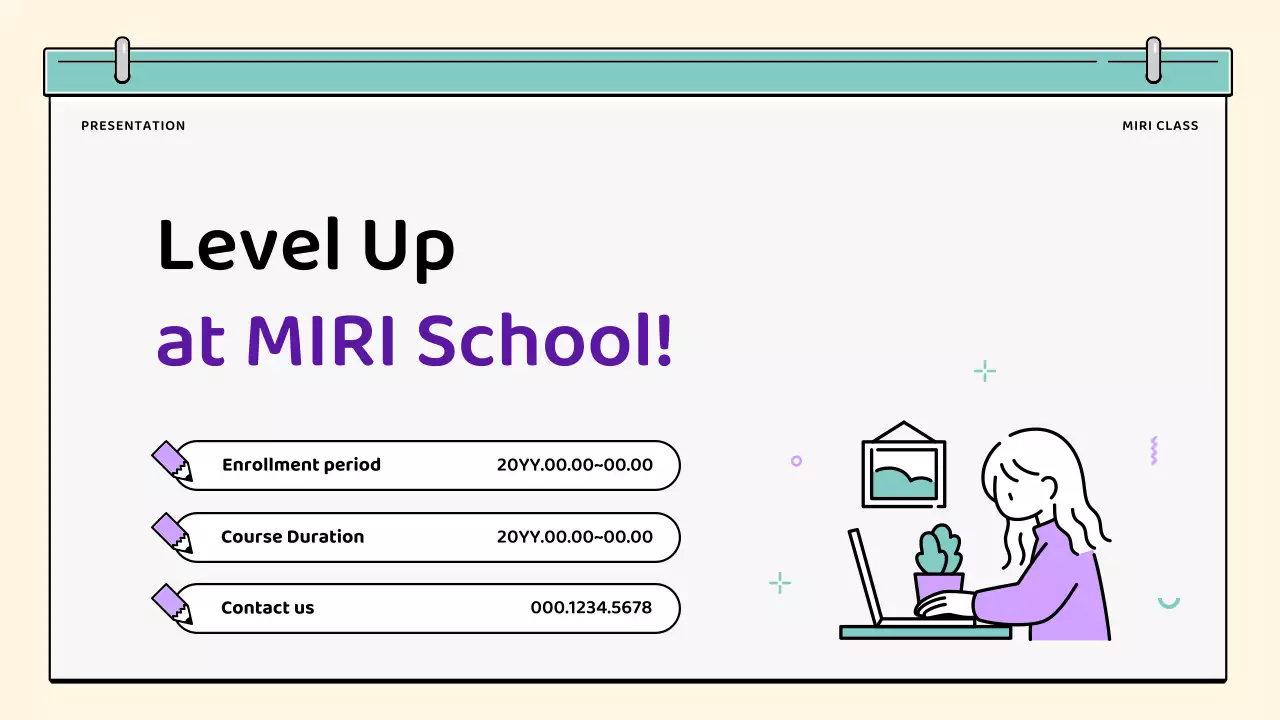 Beige Minimalist Vacation Classes Presentation