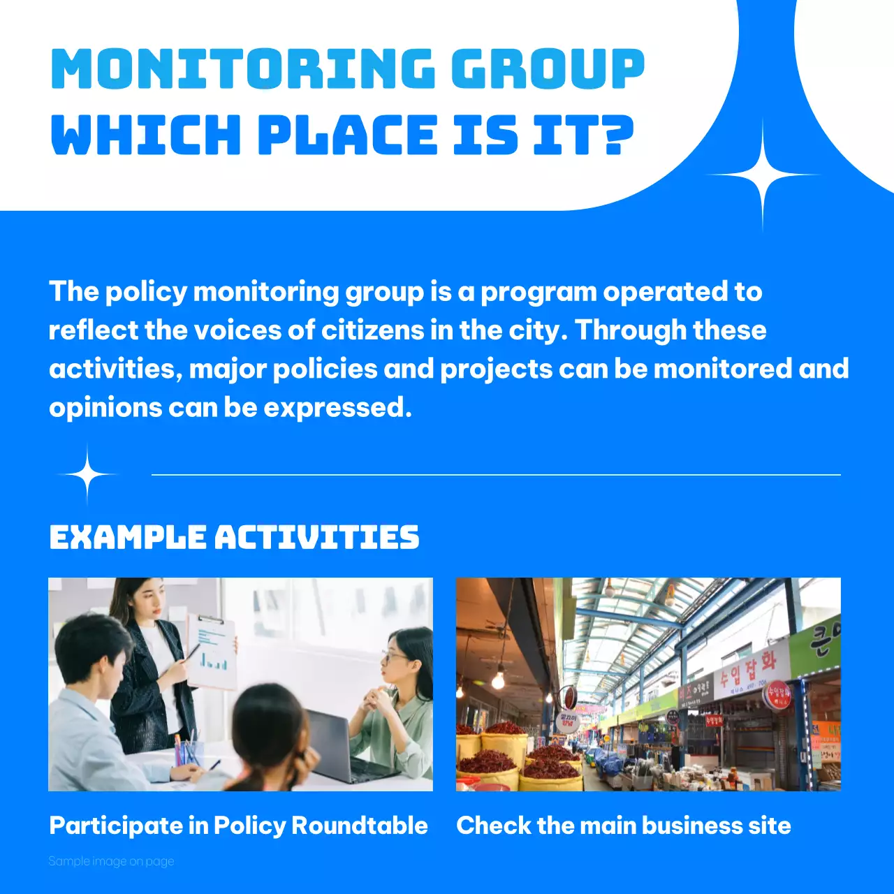 Blue Modern Recruitment Announcement Instagram Carousel