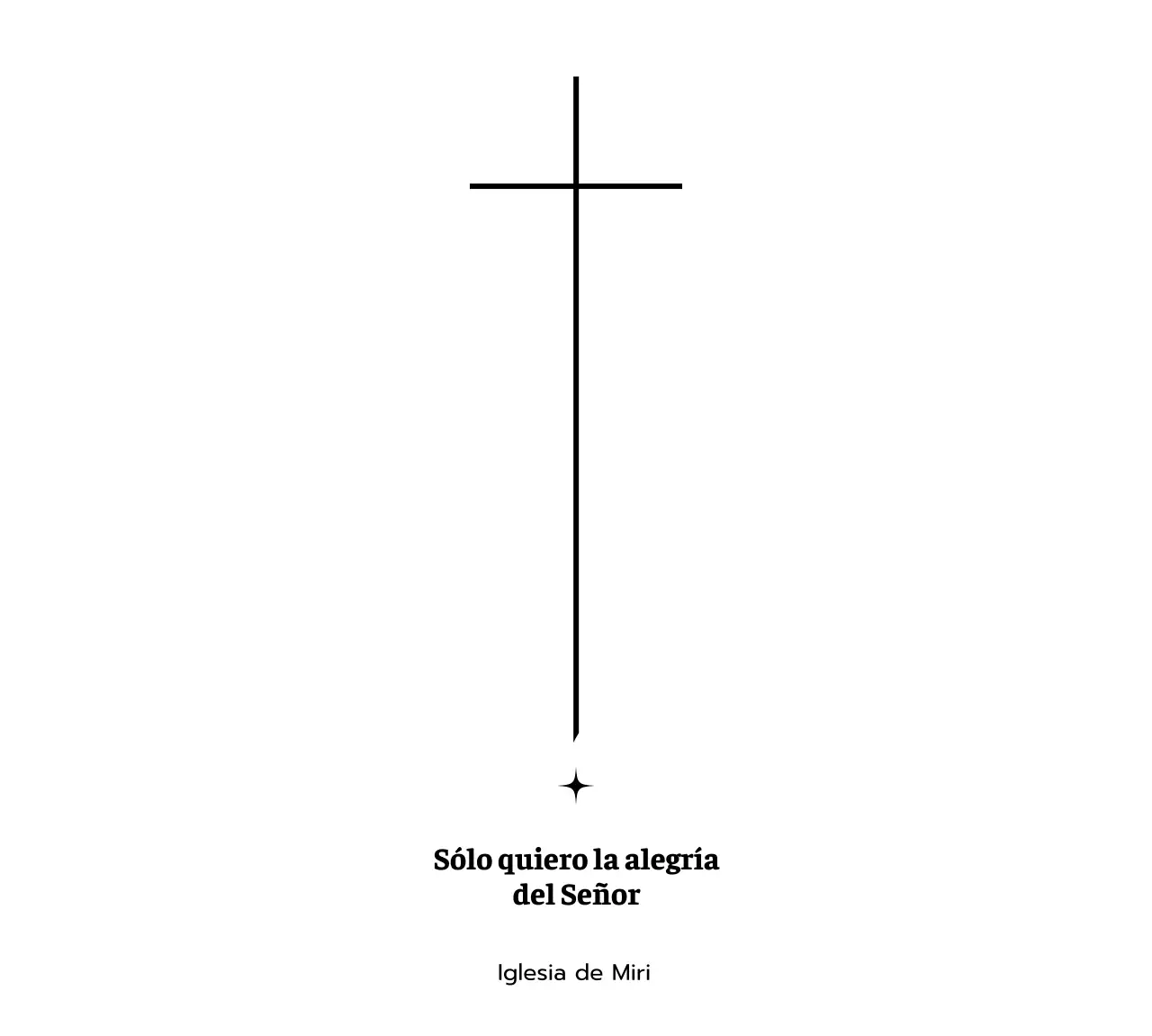 Concepto de frase bíblica cristiana en ilustración lineal