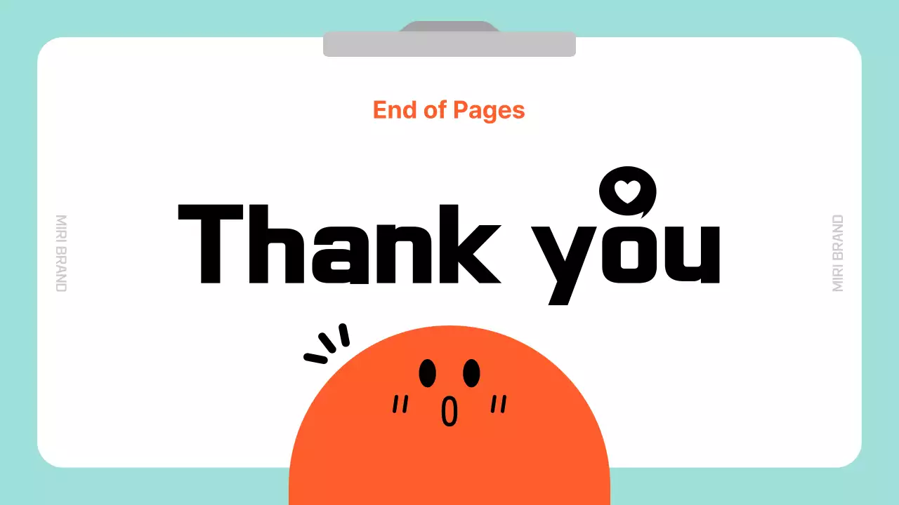 하늘색과 흰색의 심플한 귀여운 안내서