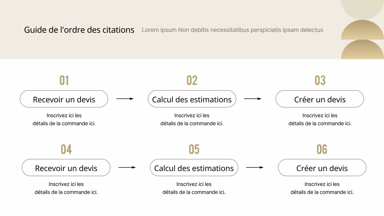 Meubles modernes noirs et beiges guide de devis de l'entrepreneur
