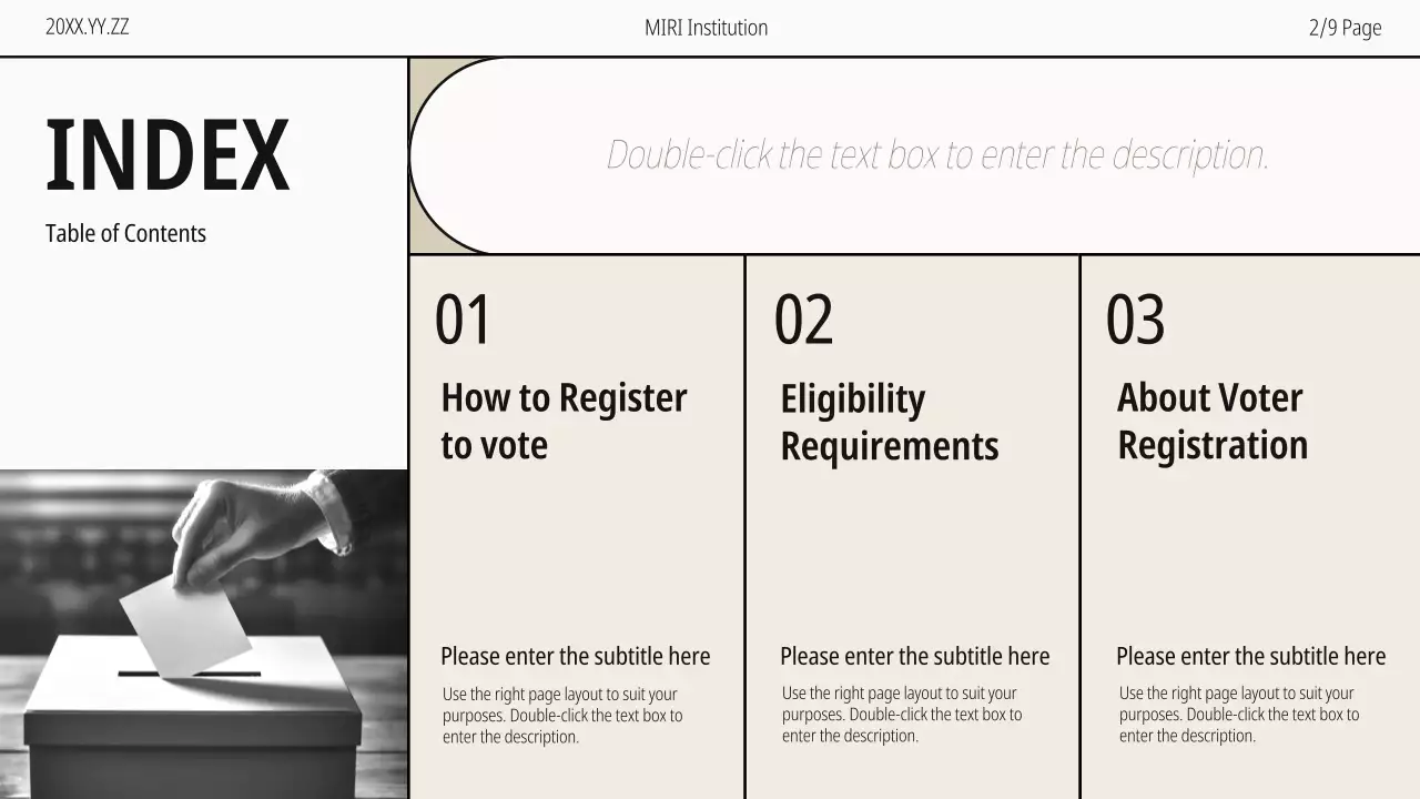 Black Professional Election Guide Presentation