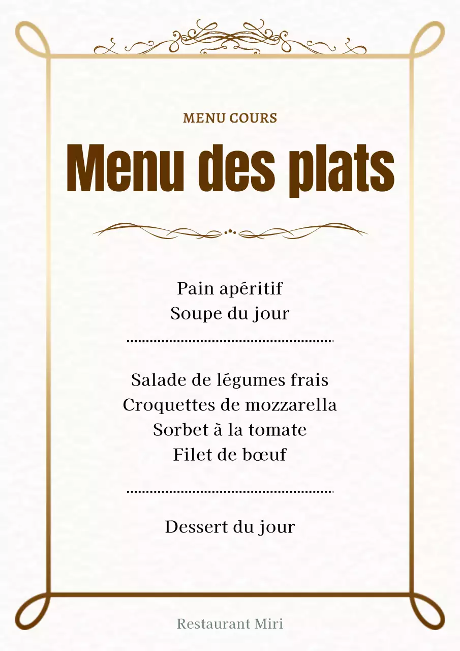 Une collection de tableaux de menus de restaurants branchés en bleu clair