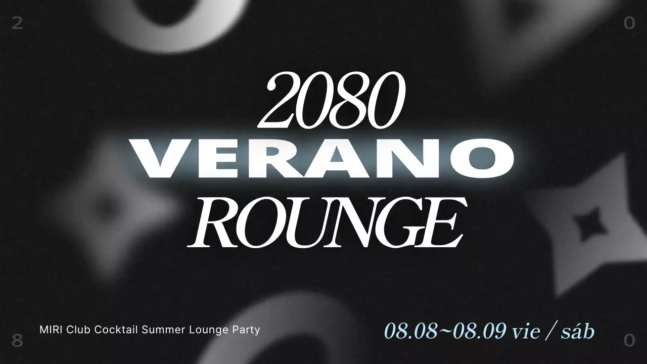 Promocionar un simple concierto en un club en blanco y negro