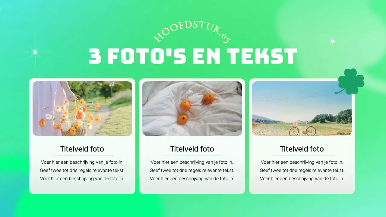 Een kitscherig slipje van het klavermerk in chartreuse