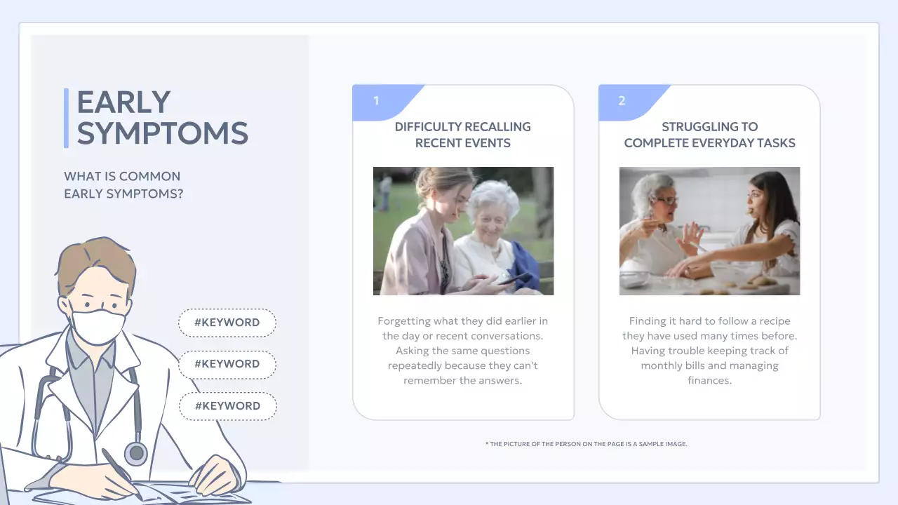 Blue Minimal Health Guide Presentation