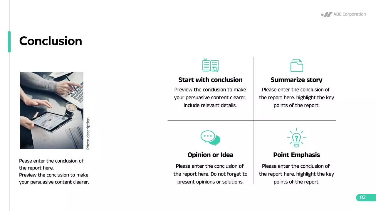 White Professional Strategy Report Document Presentation