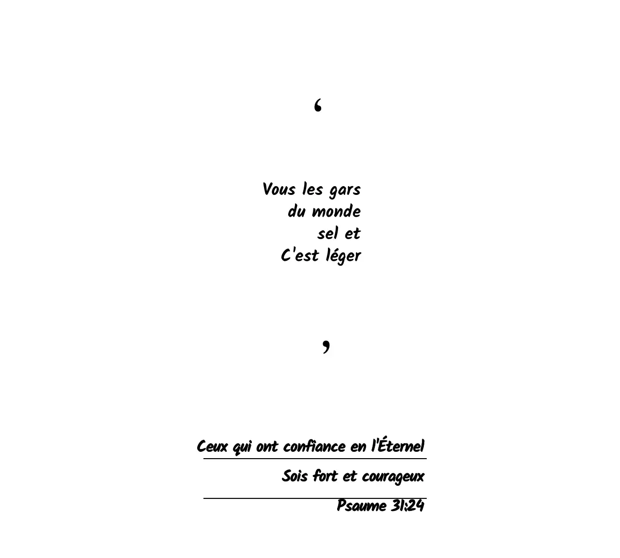 Faites la promotion de votre église avec un texte biblique d'apparence soignée