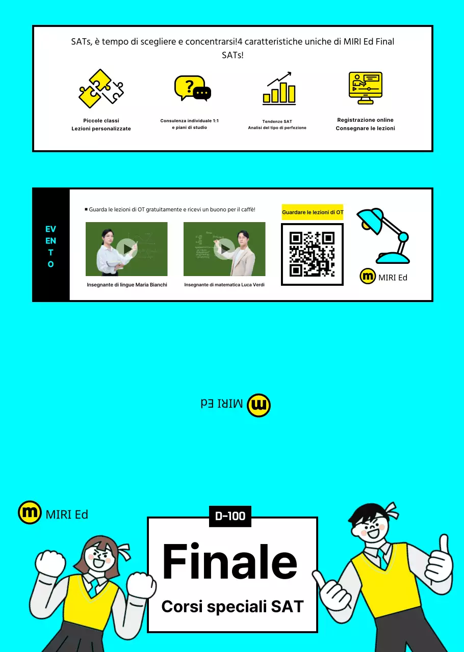 Opuscolo scolastico per il SATs