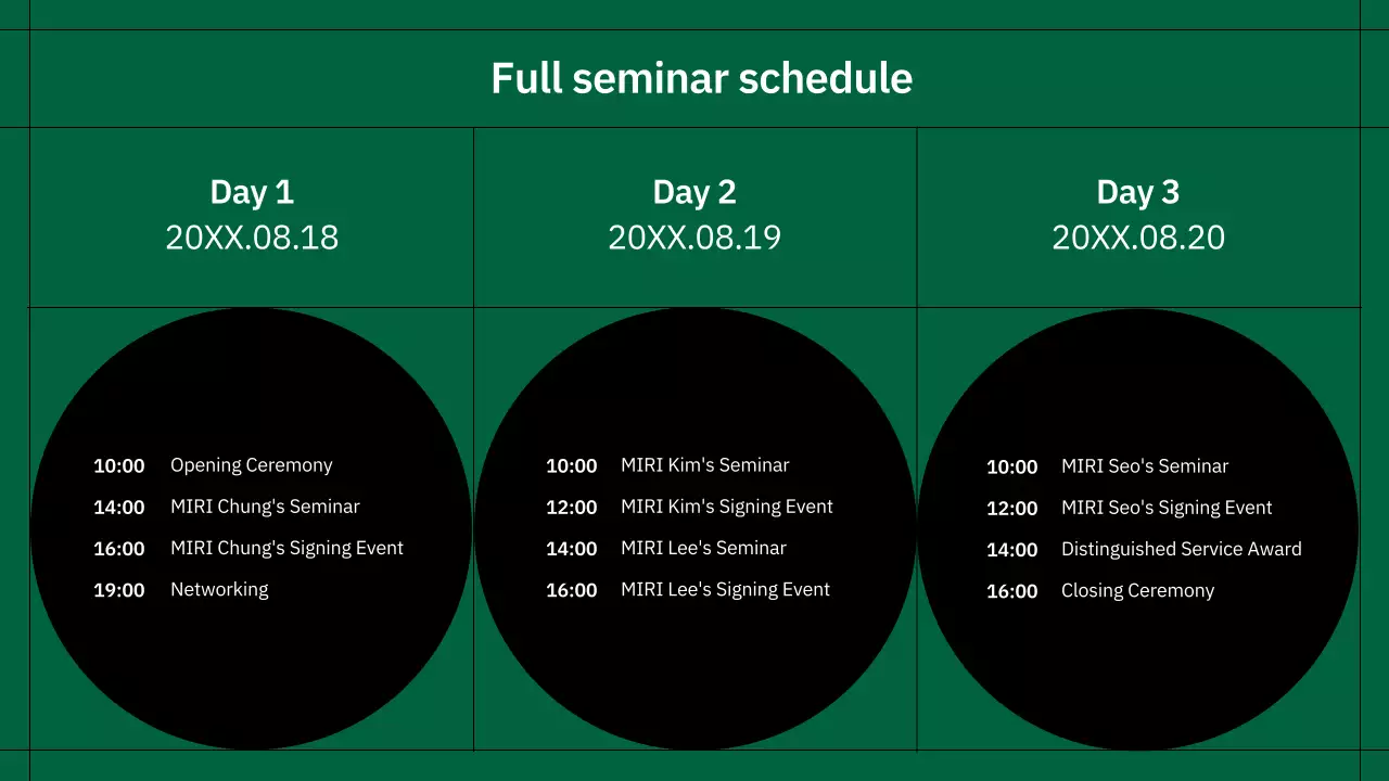 Green Modern Symposium Announcement Presentation
