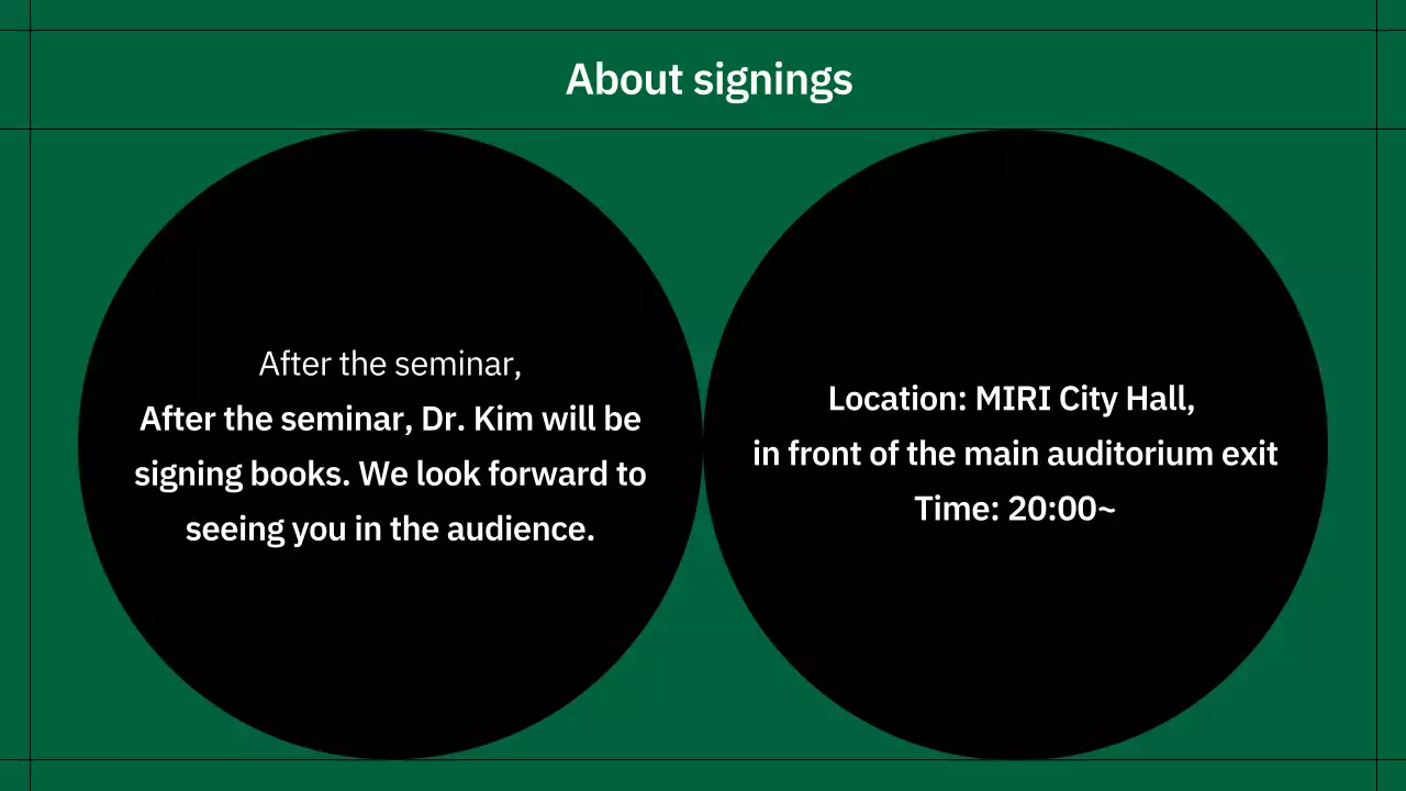 Green Modern Symposium Announcement Presentation