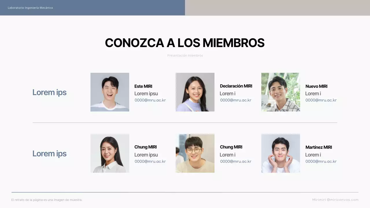 Una sencilla introducción azul y beige a los laboratorios de posgrado