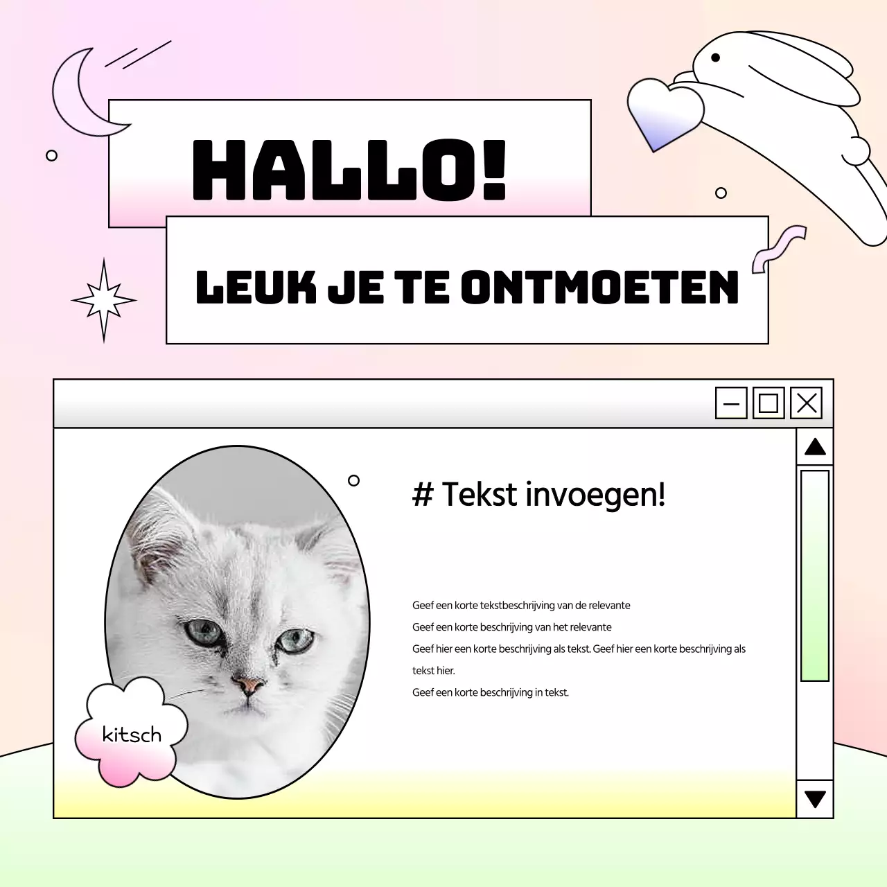 Promoot je merk in roze