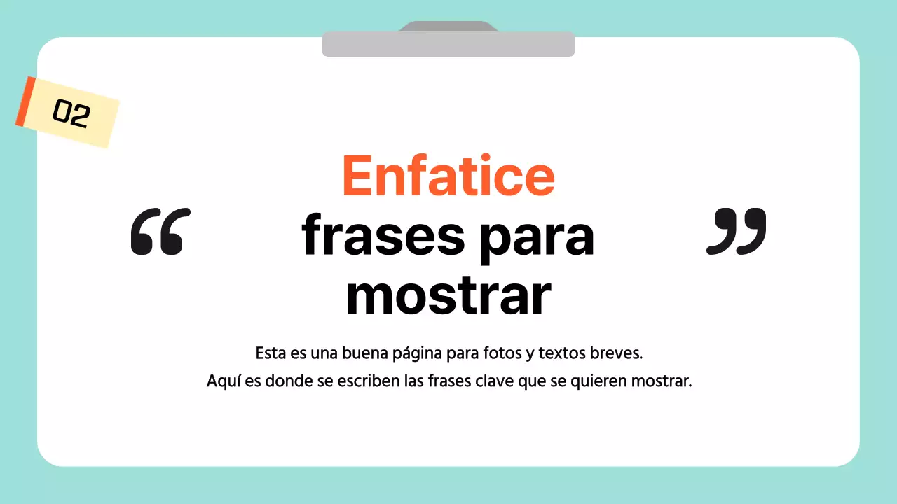 Una sencilla y bonita guía en azul claro y blanco