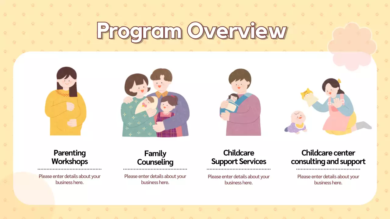 Beige Traditional Family Guide Presentation