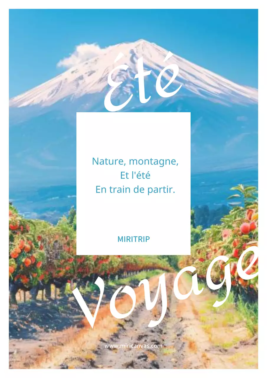 Blue Simple Summer Travel PR.