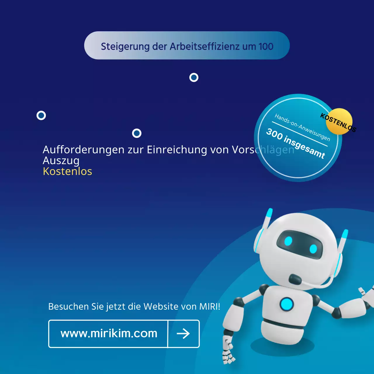 Förderung von blauen und neonfarbenen KI-Eingabeaufforderungen mit Cyber-Feeling