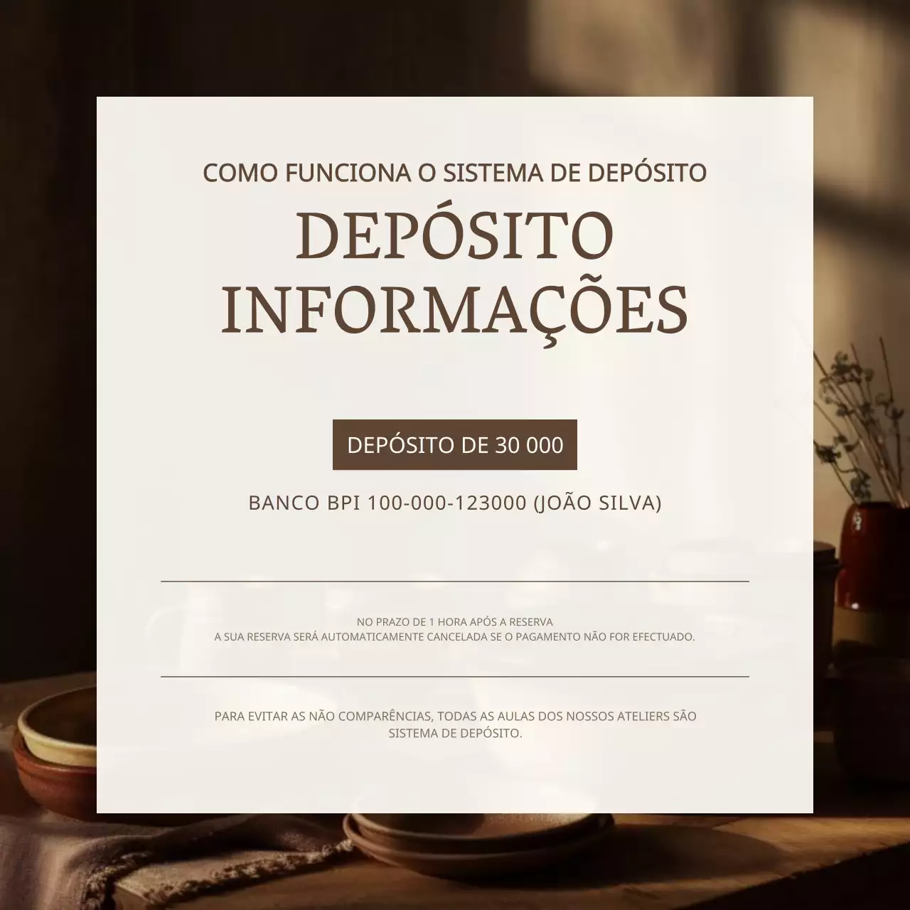 Um guia para gerir uma reserva de oficina simples e castanha