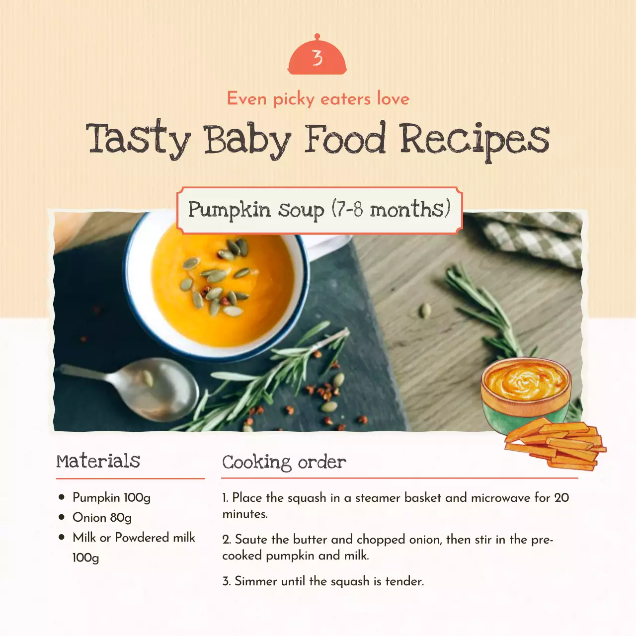 Beige Vintage Baby Guide Instagram Carousel